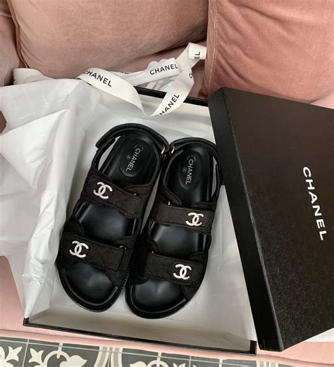 chanel fluffy sandals|chanel sandals for women.